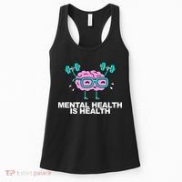 Mental Health Is Health Brain Workout Women's Tank Top thumb 0