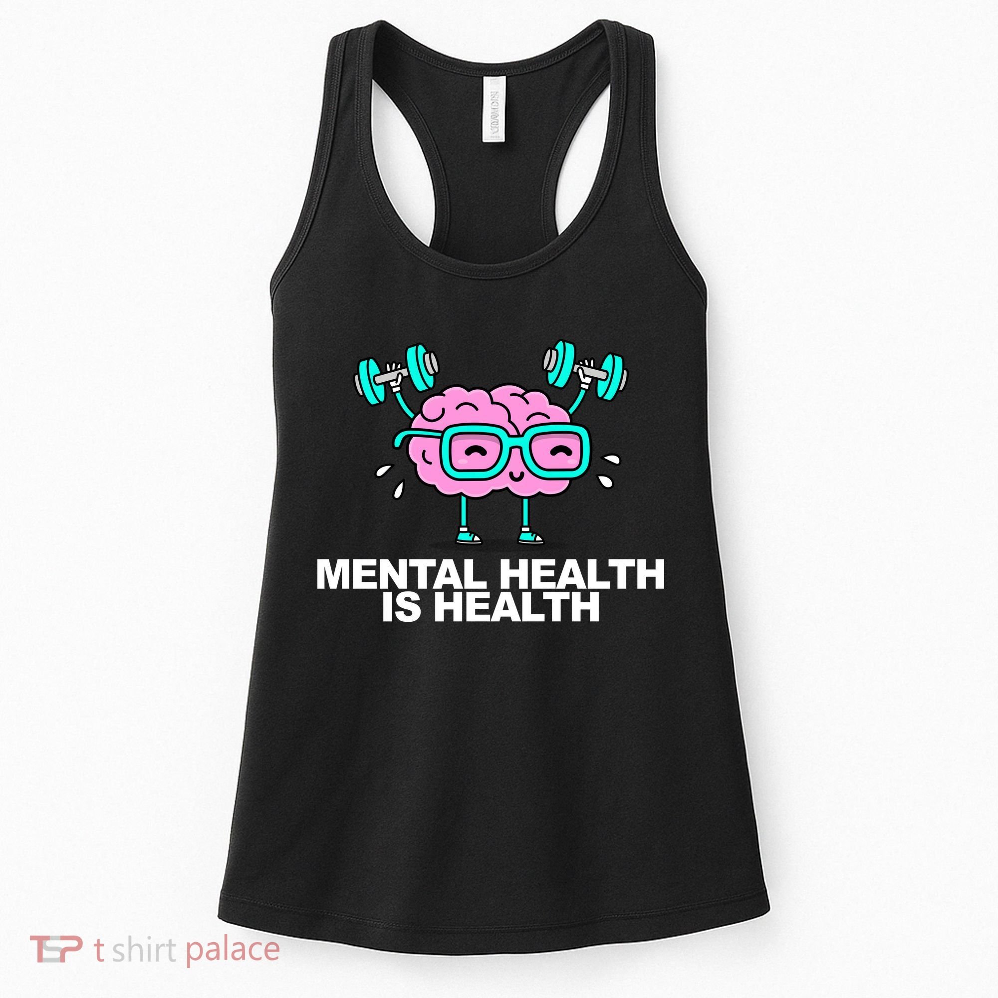 Mental Health Is Health Brain Workout Women's Tank Top