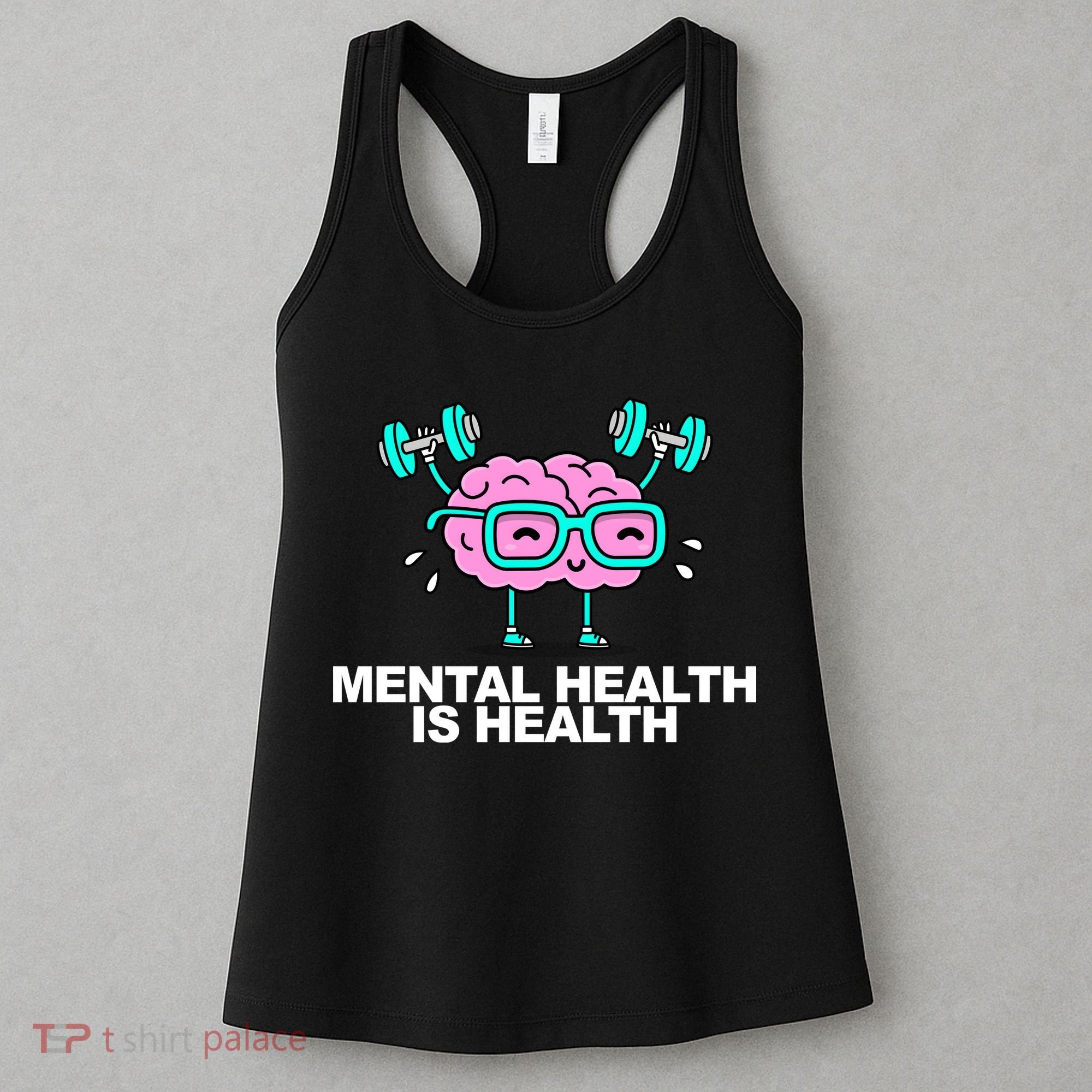 Mental Health Is Health Brain Workout Women's Tank Top