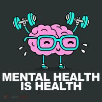 Mental Health Is Health Brain Workout Hoodie thumb 2