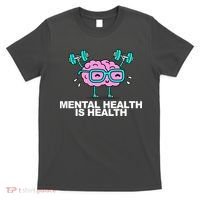 Mental Health Is Health Brain Workout T-Shirt thumb 0