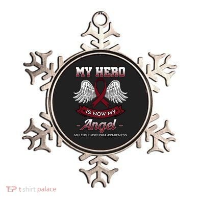 My Hero Is Now My Angel Multiple Myeloma Mm Patient Gift Ornament