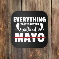 Mayo Hater I Hate Mayonnaise Coaster thumb 0