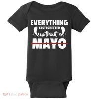 Mayo Hater I Hate Mayonnaise Baby Bodysuit thumb 0