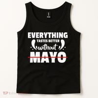 Mayo Hater I Hate Mayonnaise Tank Top thumb 2