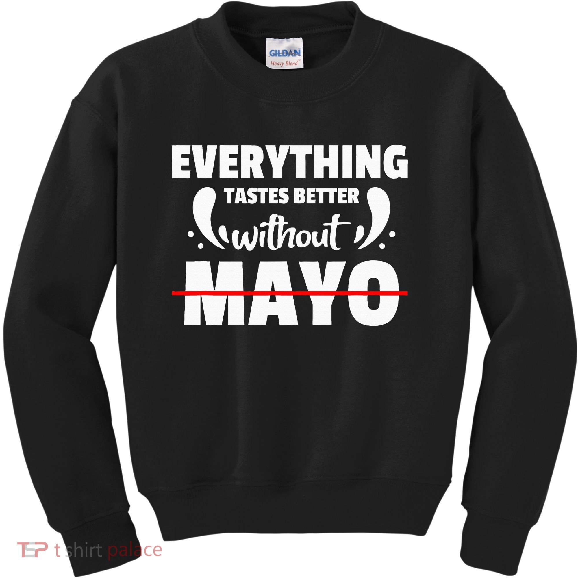 Mayo Hater I Hate Mayonnaise Kids Sweatshirt