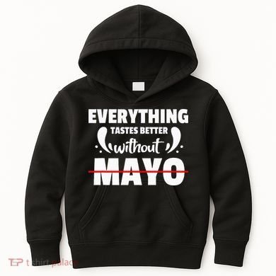 Mayo Hater I Hate Mayonnaise Kids Hoodie