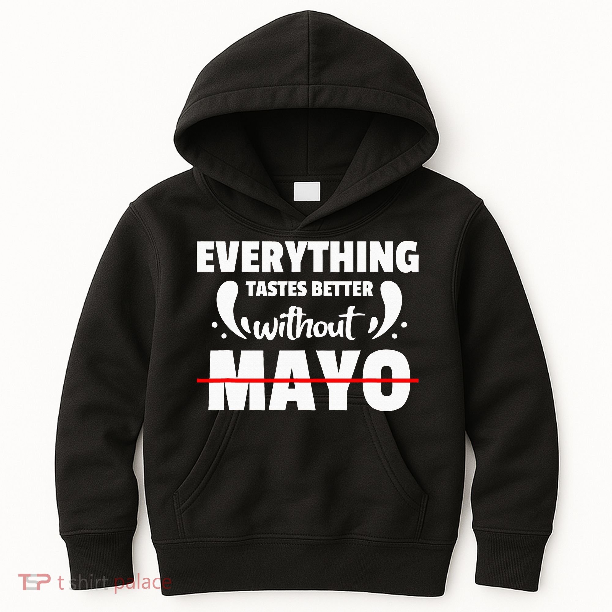 Mayo Hater I Hate Mayonnaise Kids Hoodie