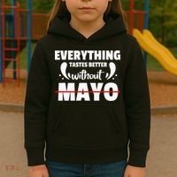 Mayo Hater I Hate Mayonnaise Kids Hoodie thumb 3