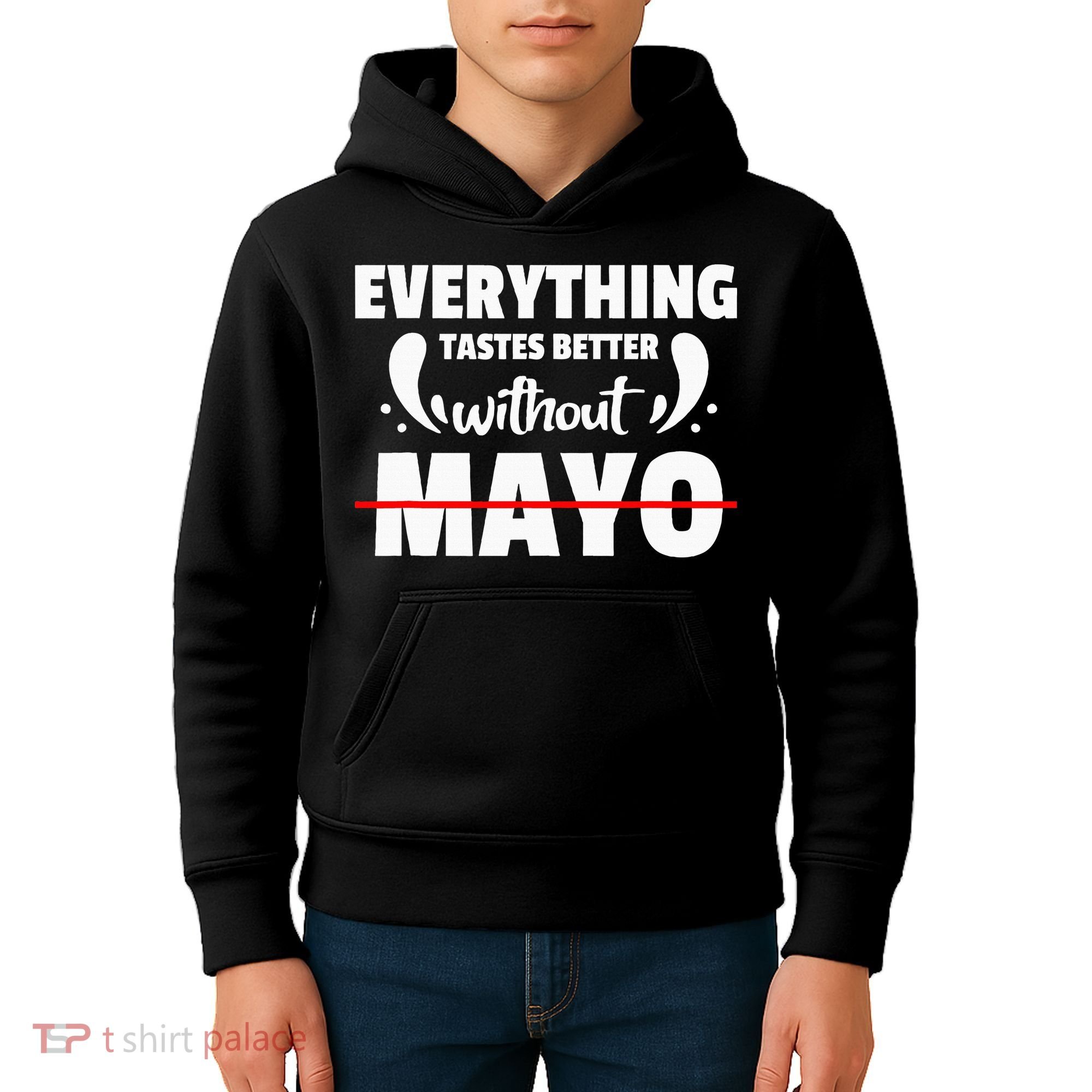 Mayo Hater I Hate Mayonnaise Kids Hoodie