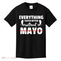 Mayo Hater I Hate Mayonnaise Kids T-Shirt thumb 0
