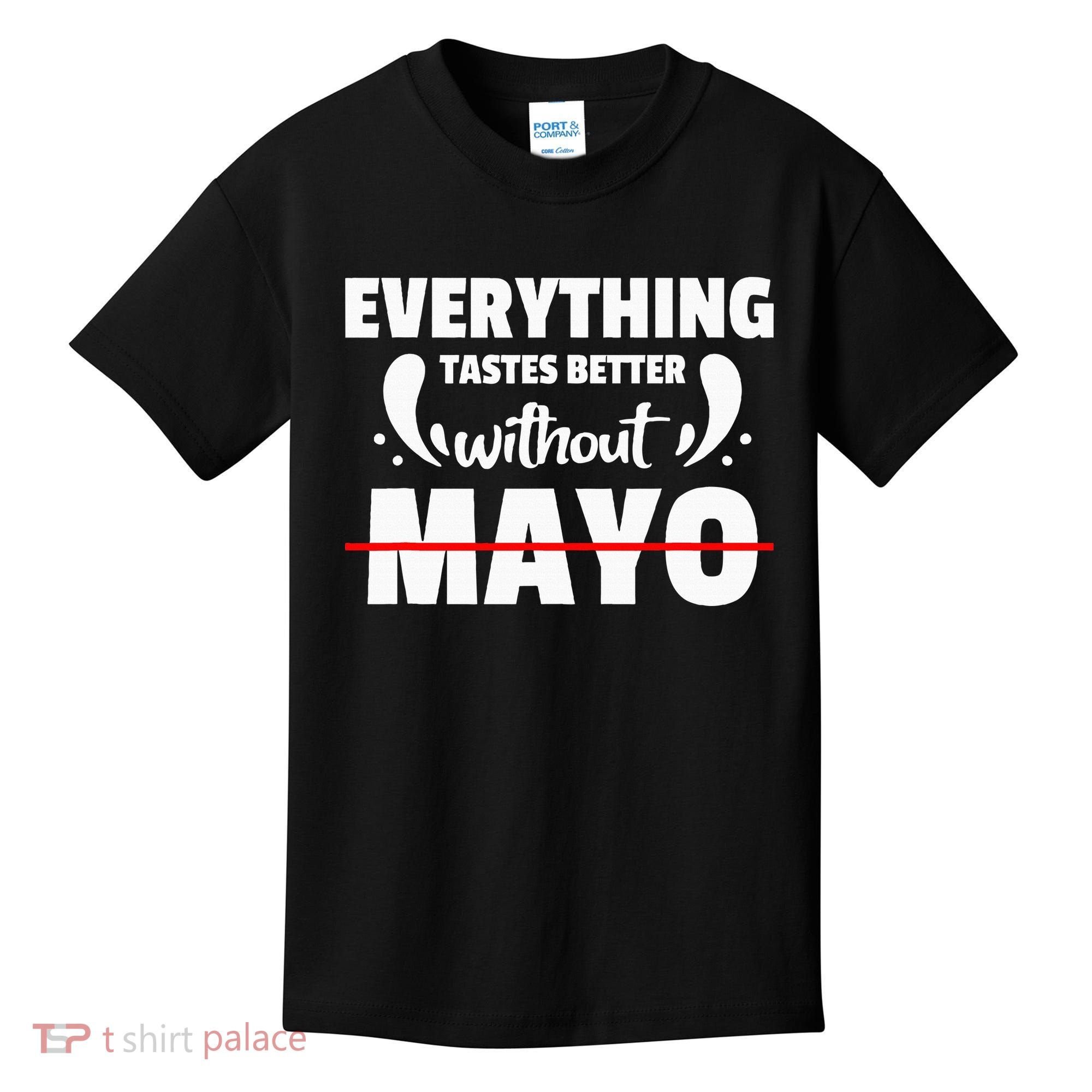 Mayo Hater I Hate Mayonnaise Kids T-Shirt