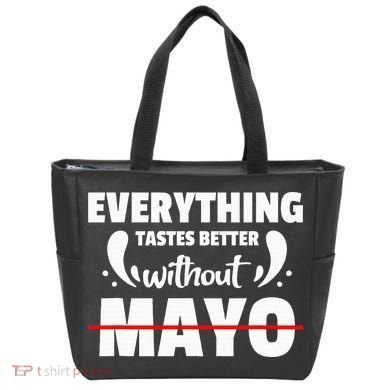 Mayo Hater I Hate Mayonnaise Tote Bag