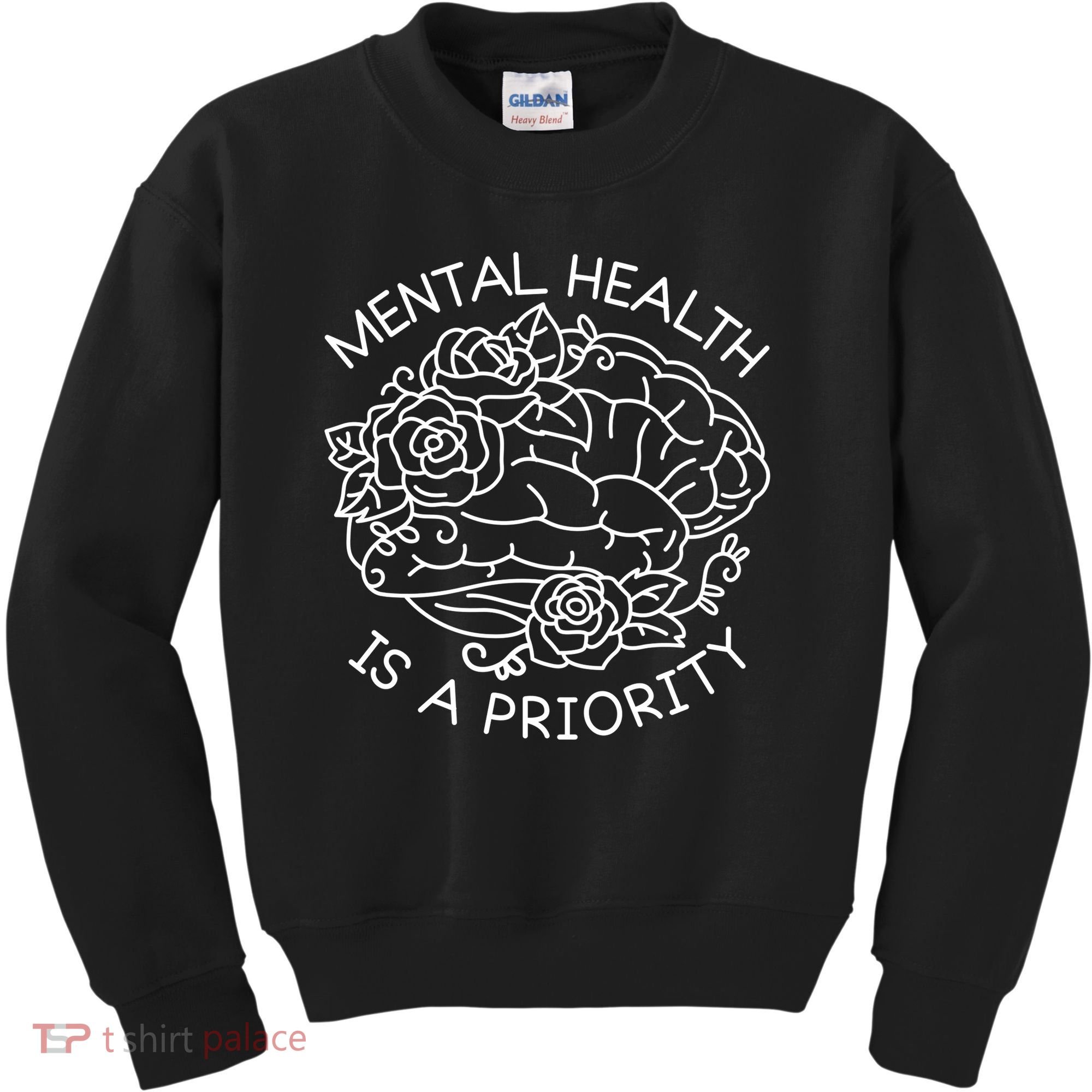 Mental Health Is A Priority Kids Sweatshirt