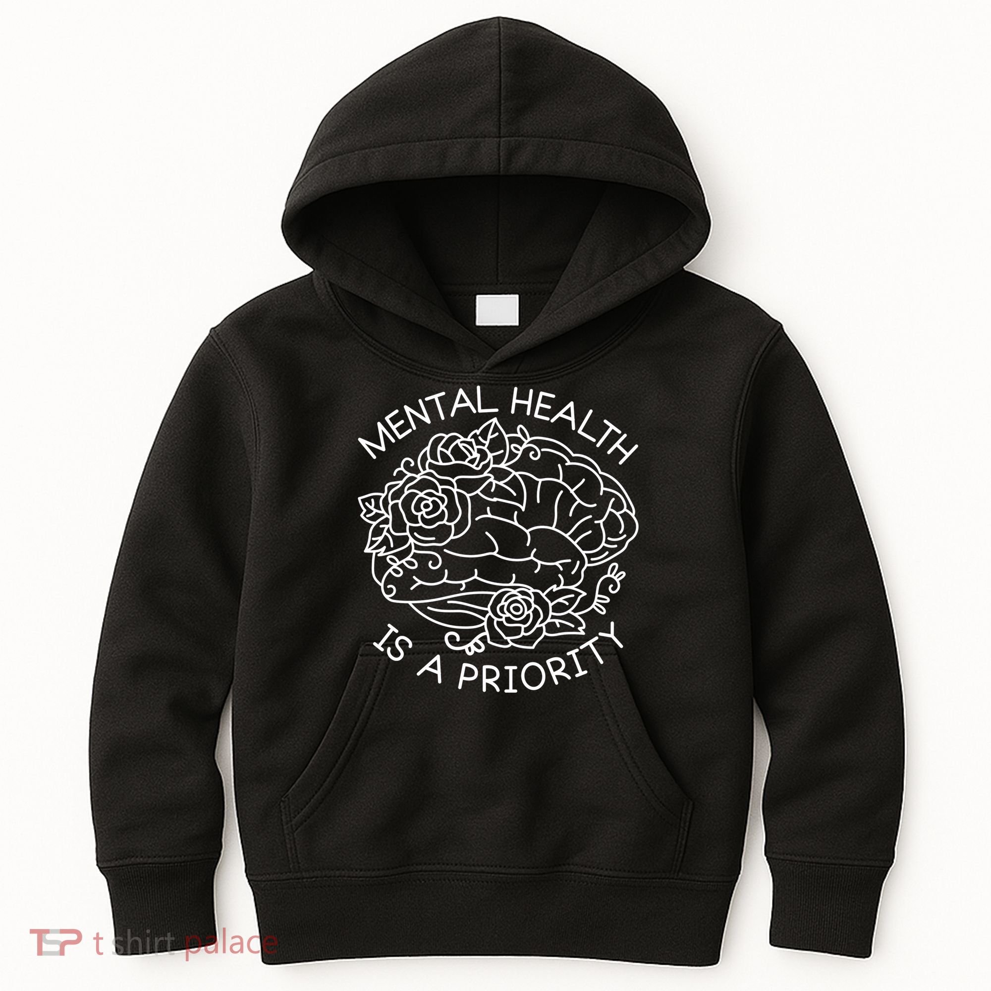 Mental Health Is A Priority Kids Hoodie