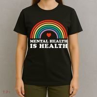 Mental Health Is Health Awareness Psychology Counseling T-Shirt thumb 4