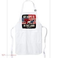 My Hope Is In The Lamb Jesus 2024 Election Apron thumb 0