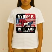 My Hope Is In The Lamb Jesus 2024 Election T-Shirt thumb 4