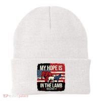 My Hope Is In The Lamb Jesus 2024 Election Beanie thumb 0