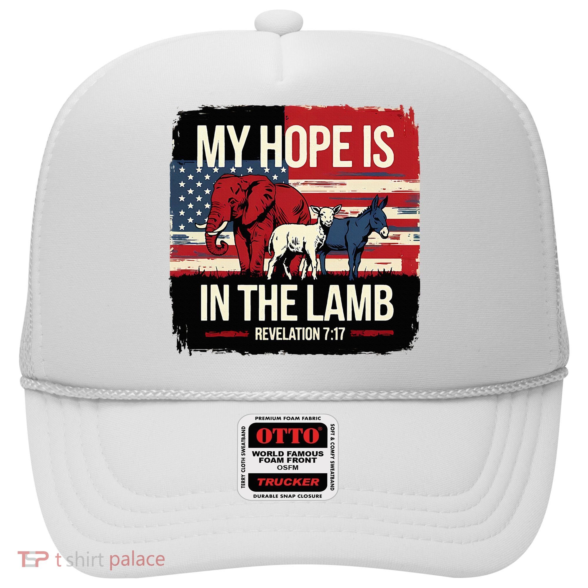 My Hope Is In The Lamb Jesus 2024 Election Hat
