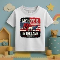 My Hope Is In The Lamb Jesus 2024 Election Toddler T-Shirt thumb 3