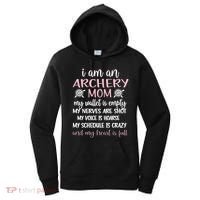 My Heart Is Full Archery Mom Of An Archer Mama Gift Women's Hoodie thumb 0