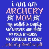 My Heart Is Full Archery Mom Of An Archer Mama Gift Sweatshirt thumb 3