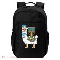 Menorah Hanukkah Llama Cute Alpaca Chanukah Backpack thumb 0