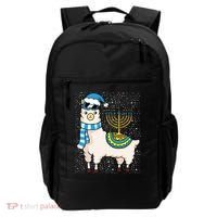Menorah Hanukkah Llama Cute Alpaca Chanukah Backpack thumb 0