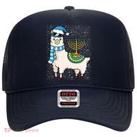 Menorah Hanukkah Llama Cute Alpaca Chanukah Hat thumb 0