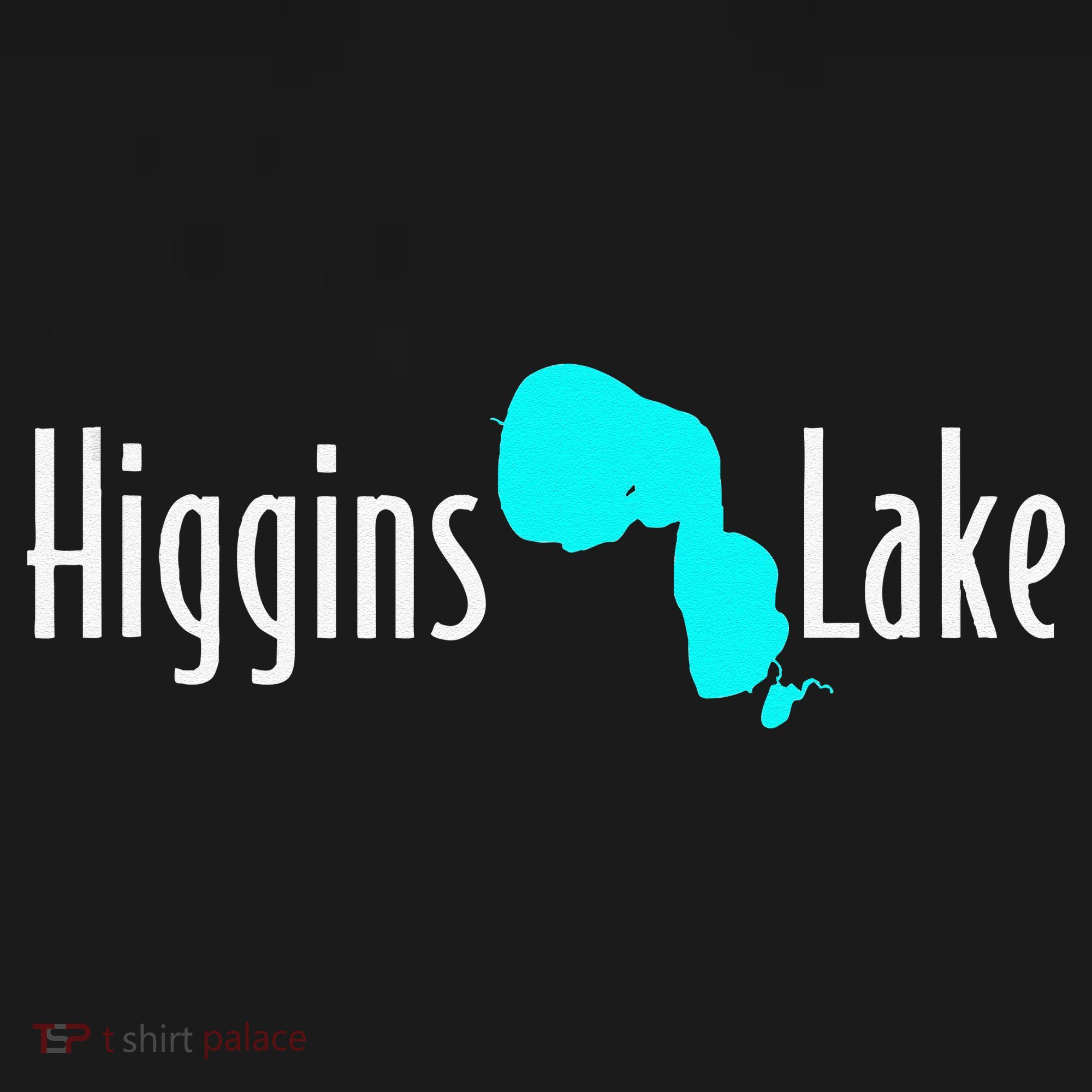 Minimalist Higgins Lake Michigan Ornament