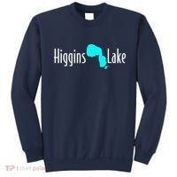 Minimalist Higgins Lake Michigan Sweatshirt thumb 0