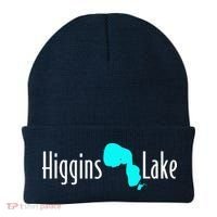 Minimalist Higgins Lake Michigan Beanie thumb 0