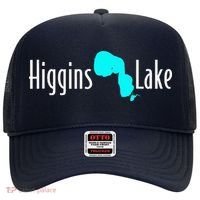 Minimalist Higgins Lake Michigan Hat thumb 0