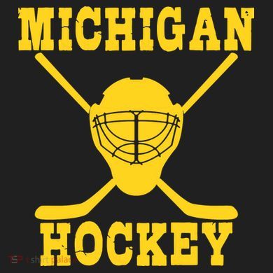 Michigan Hockey Adult Drive Performance Visor