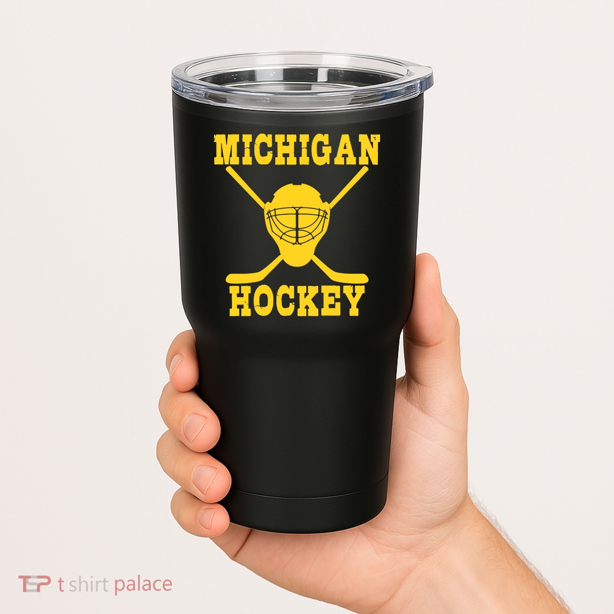 Michigan Hockey Tumbler