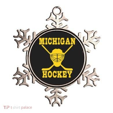 Michigan Hockey Ornament
