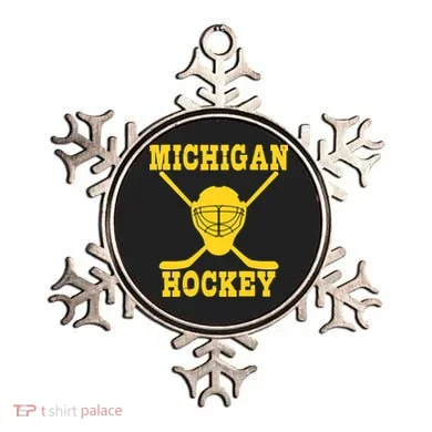 Michigan Hockey Ornament