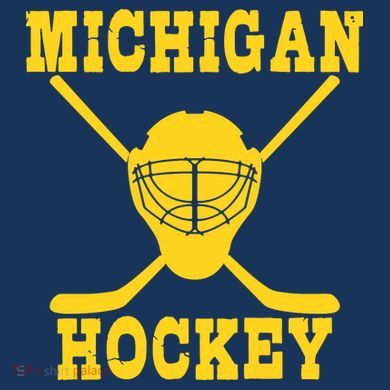 Michigan Hockey Long Sleeve Shirt