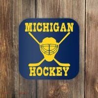 Michigan Hockey Coaster thumb 0