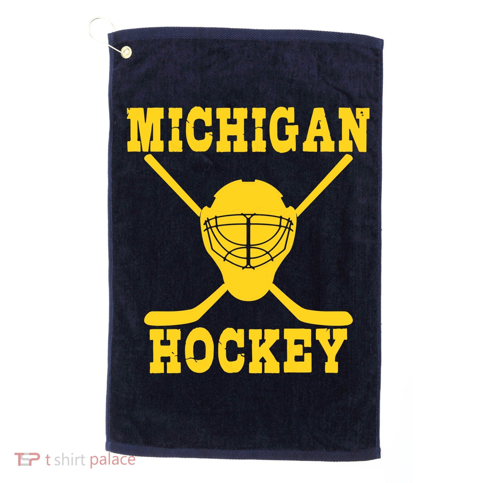 Michigan Hockey Golf Towel