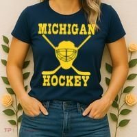 Michigan Hockey Women's T-Shirt thumb 2