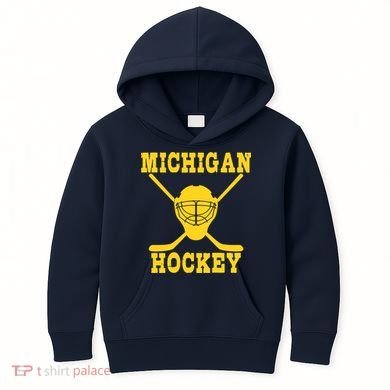 Michigan Hockey Kids Hoodie