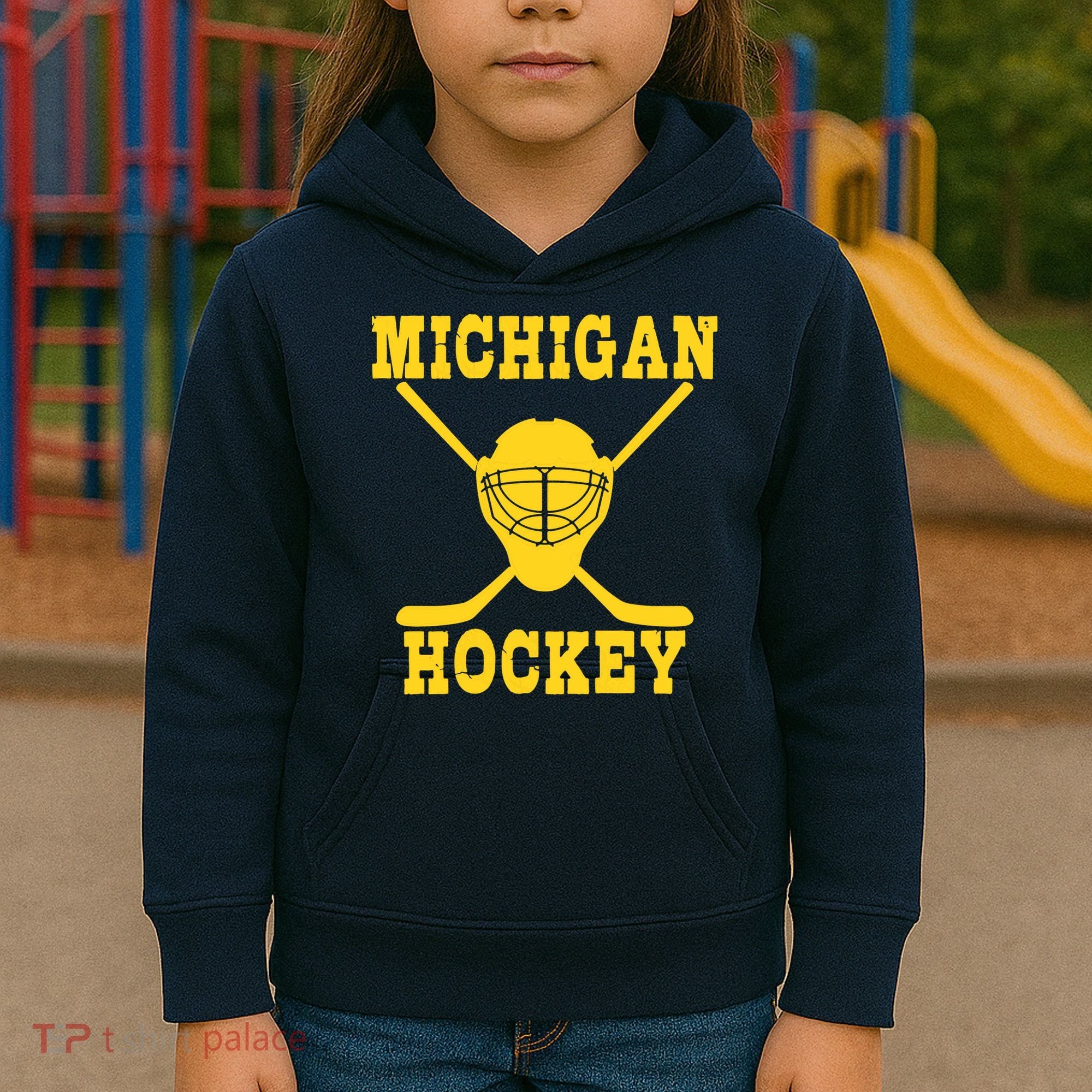 Michigan Hockey Kids Hoodie
