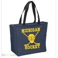 Michigan Hockey Tote Bag thumb 2