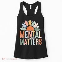 Mental Health Matters Flower Women's Tank Top thumb 0