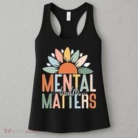 Mental Health Matters Flower Women's Tank Top thumb 3