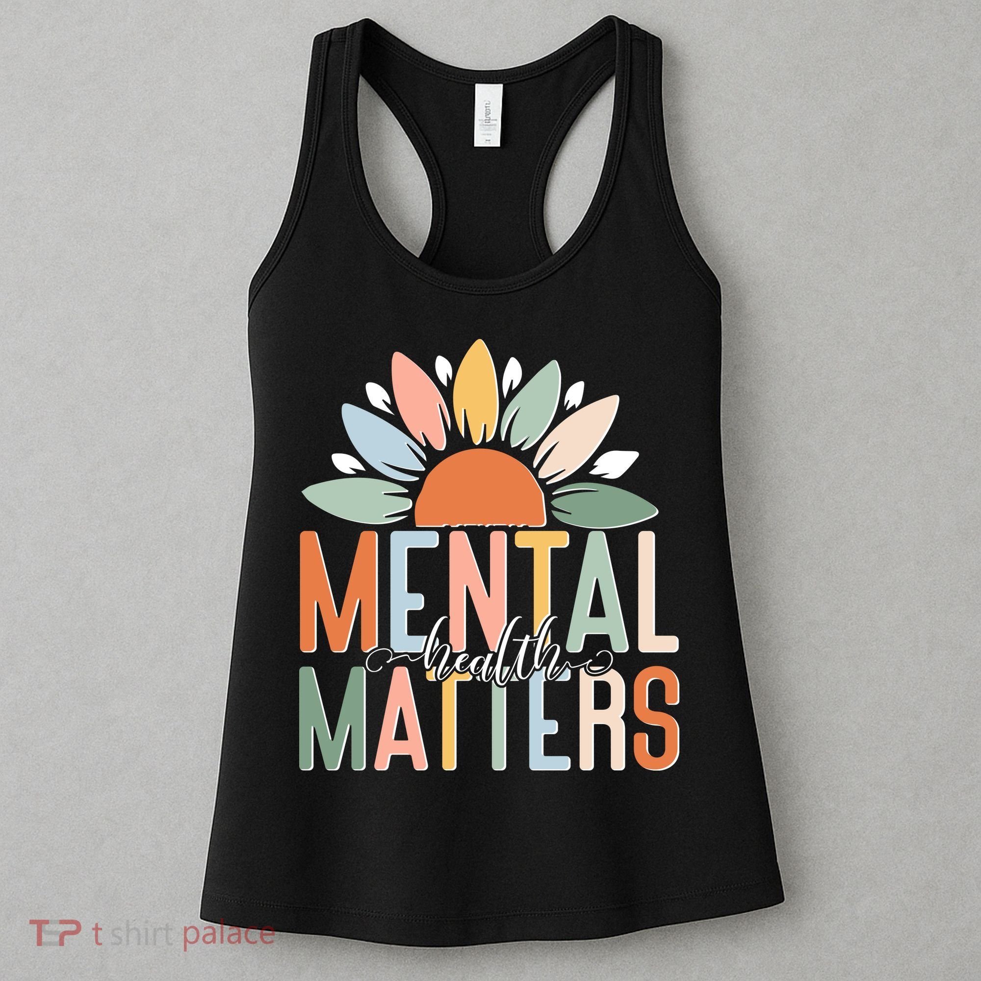 Mental Health Matters Flower Women's Tank Top