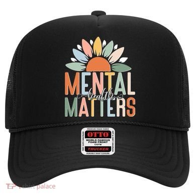 Mental Health Matters Flower Hat