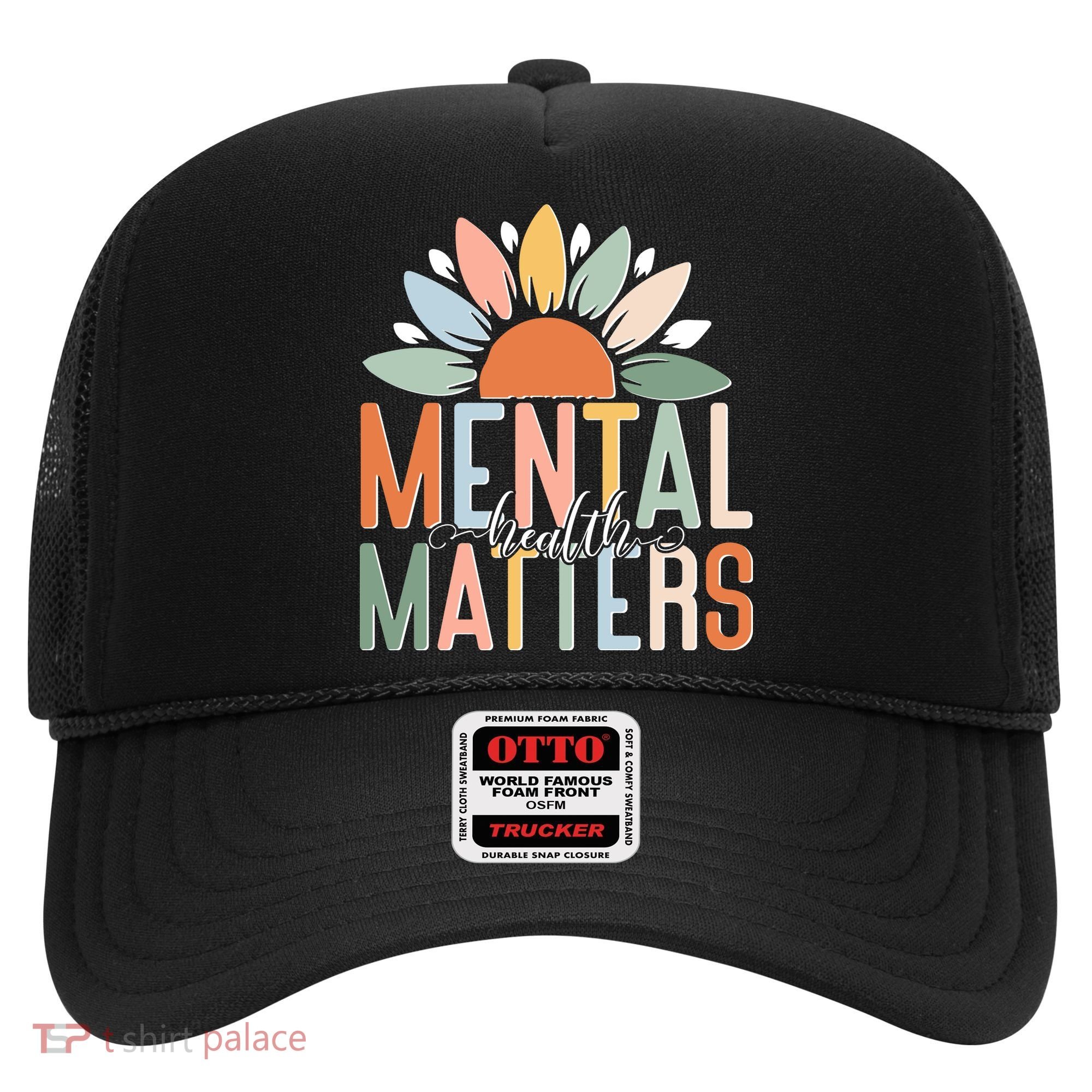 Mental Health Matters Flower Hat